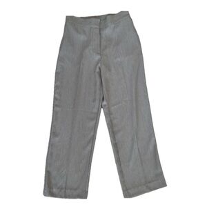 Cali And York Silver Gray Dress Capri Pants Size 6P Excellent Condition